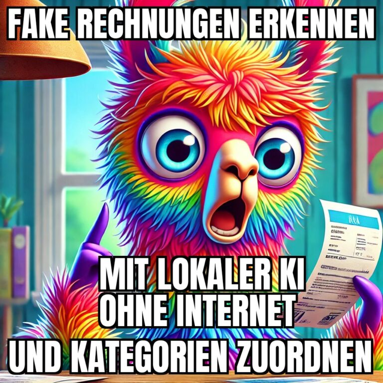 Fakerechnungen und echte Dokumente erkennen und klassifizieren mit #ki