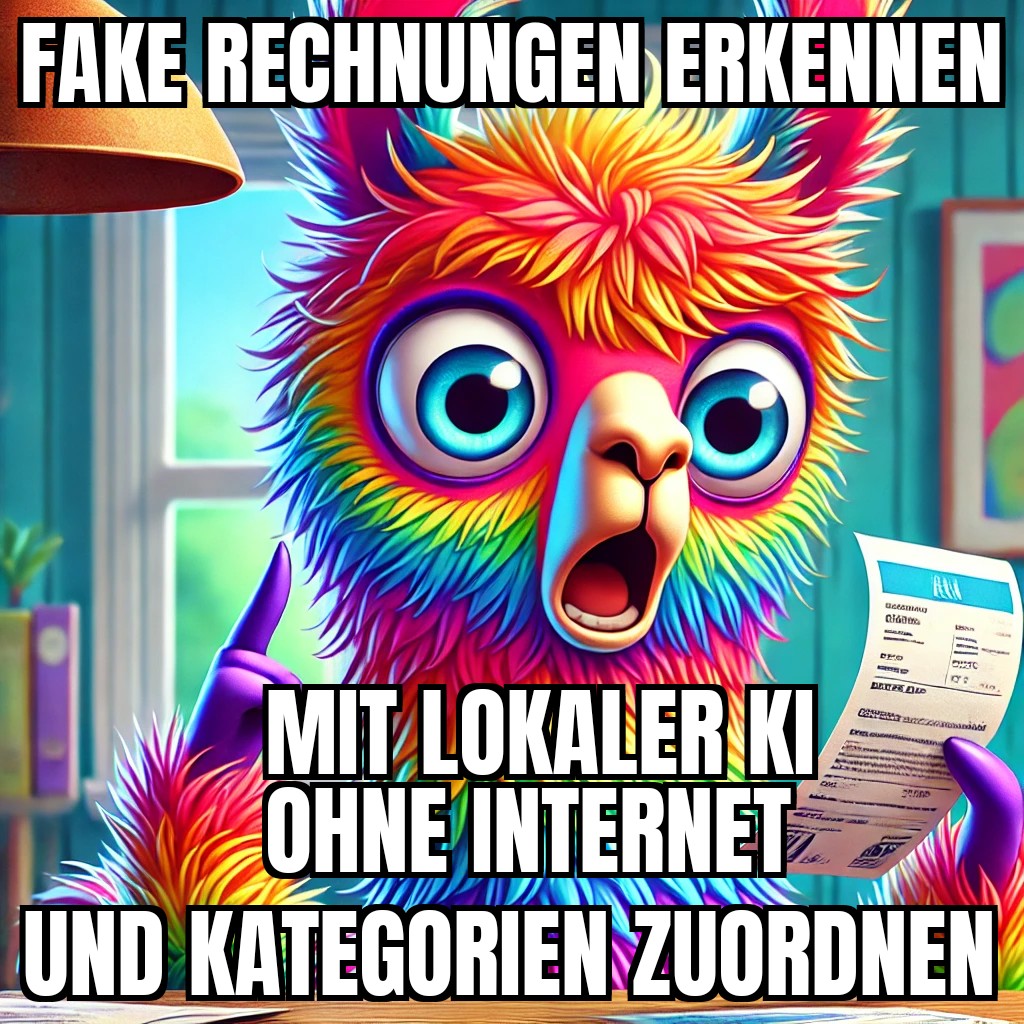Fakerechnungen und echte Dokumente erkennen und klassifizieren mit #ki